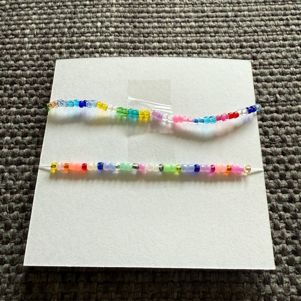 Beaded Friendship Bracelets Platonic Bestie Unisex Gag Gift Stocking Stuffer - Picture 2 of 2